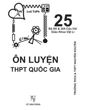 Đề luyện thi THPT quốc gia Vật lí 12 - Lê Văn Dũng